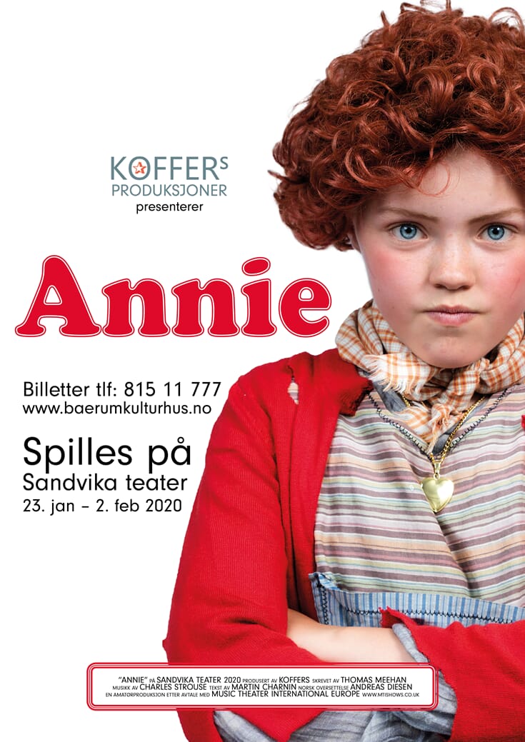 Bilder fra Produksjon Annie 2020