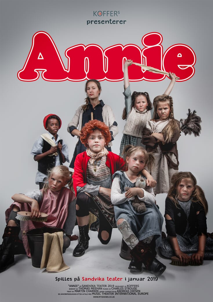 Bilder fra Produksjon Annie 2019