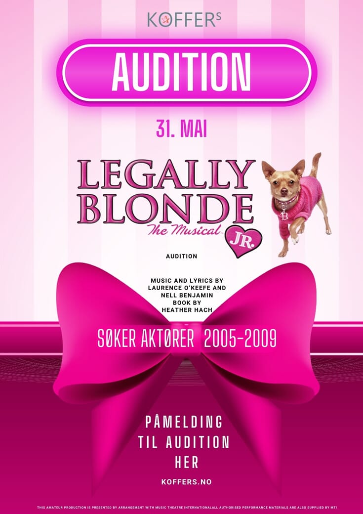 AUDITION LEGALLY BLOND